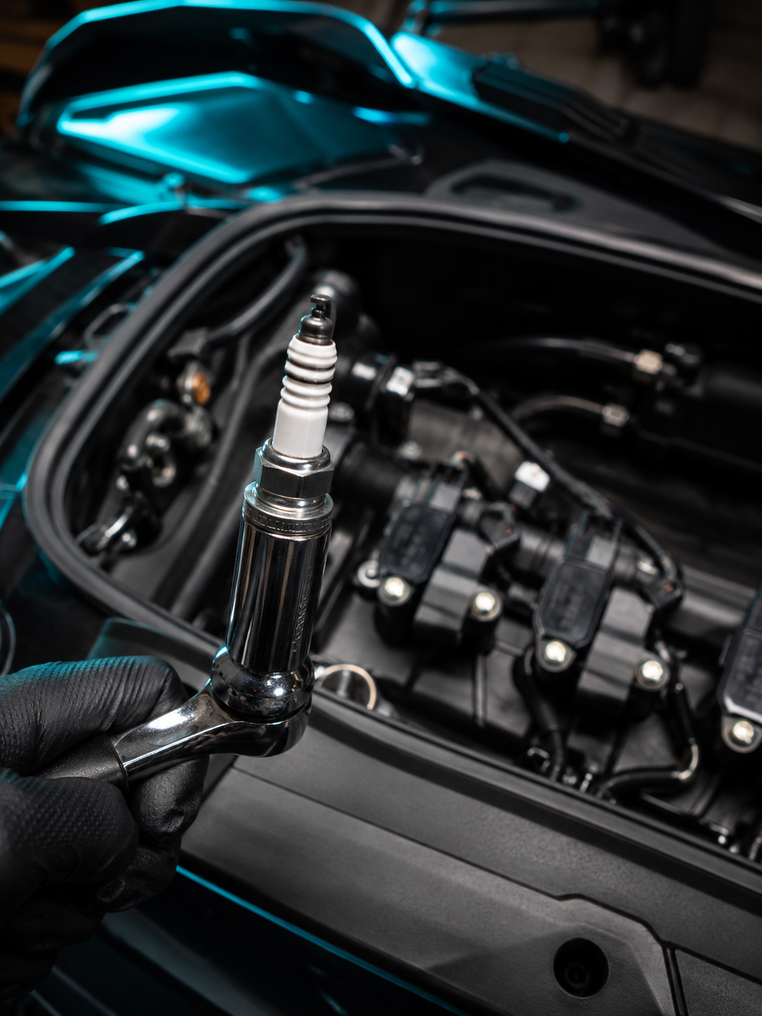 Spark plug illustration